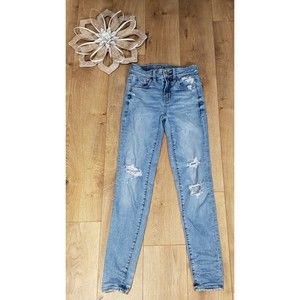 American Eagle Women's Next Level Stretch High Rise Jegging Jeans Size 00